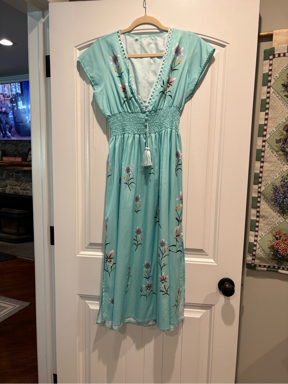 Teal Dress